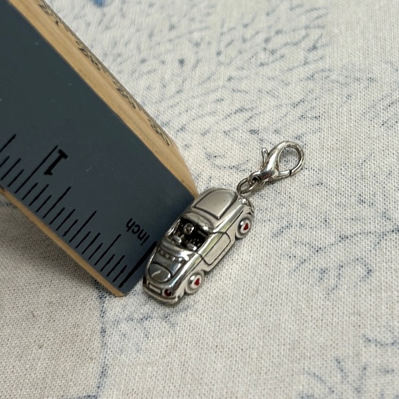 Brighton Speedster Convertible Car Charm Hook on Silver Plated Lobster Hook - Picture 7 of 7